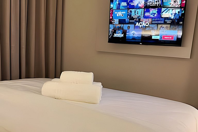 APTO 805 completo em Moema | A/C, Wi-fi e jacuzzi.
