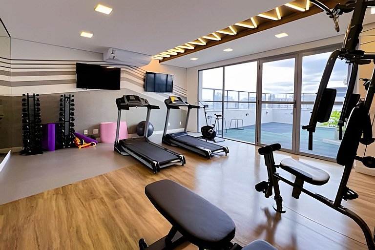 APTO 805 completo em Moema | A/C, Wi-fi e jacuzzi.