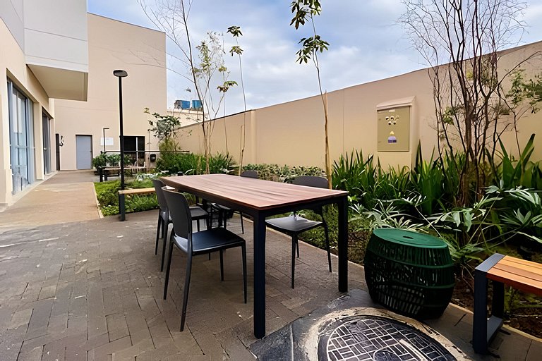APTO 805 completo em Moema | A/C, Wi-fi e jacuzzi.