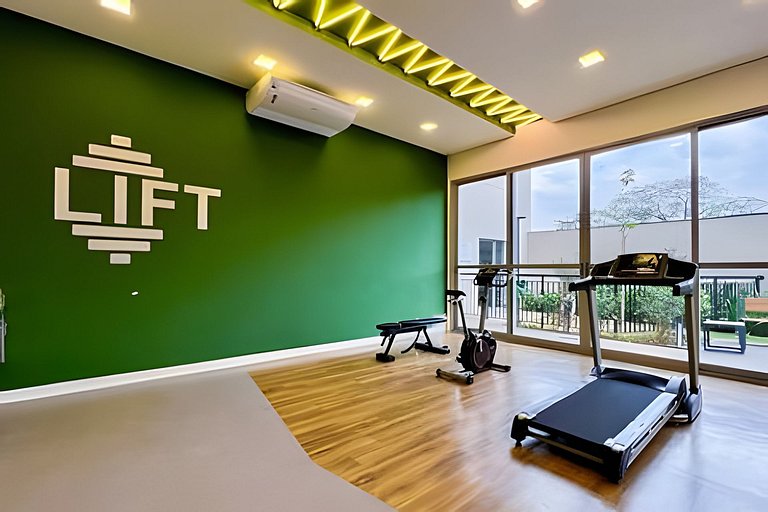 APTO 805 completo em Moema | A/C, Wi-fi e jacuzzi.