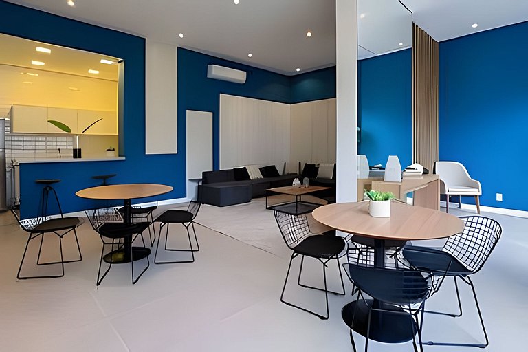 APTO 902 luxuoso | Co-working, A/C e Wi-fi 500 mb