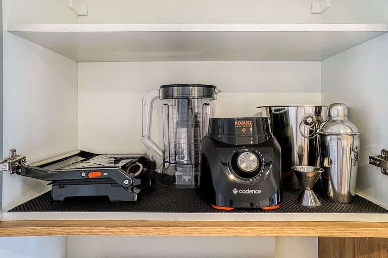APTO 902 luxuoso | Co-working, A/C e Wi-fi 500 mb
