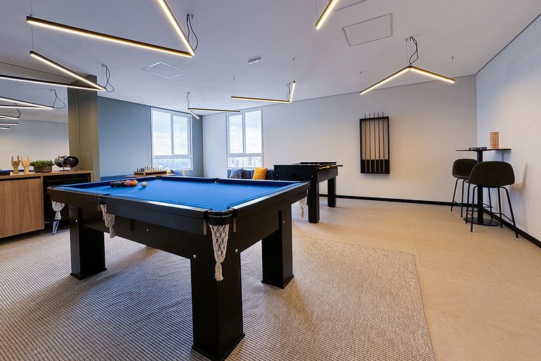 APTO 902 luxuoso | Co-working, A/C e Wi-fi 500 mb