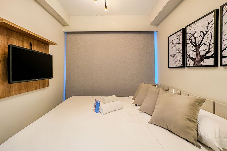 APTO 902 luxuoso | Co-working, A/C e Wi-fi 500 mb