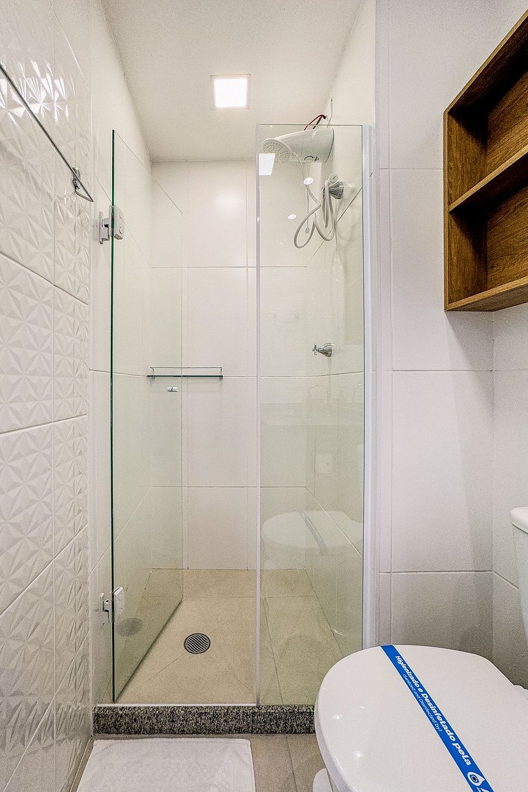 APTO 902 luxuoso | Co-working, A/C e Wi-fi 500 mb