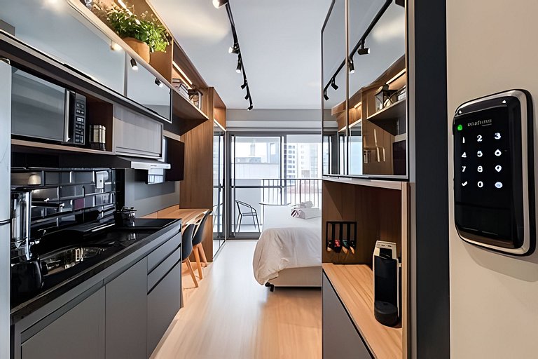 APTO a 250m da Av. Paulista | A/C, Jacuzzi e Wi-fi