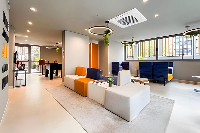 APTO a 250m da Av. Paulista | A/C, Jacuzzi e Wi-fi