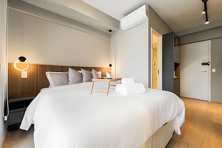 APTO a 250m da Av. Paulista | A/C, Jacuzzi e Wi-fi