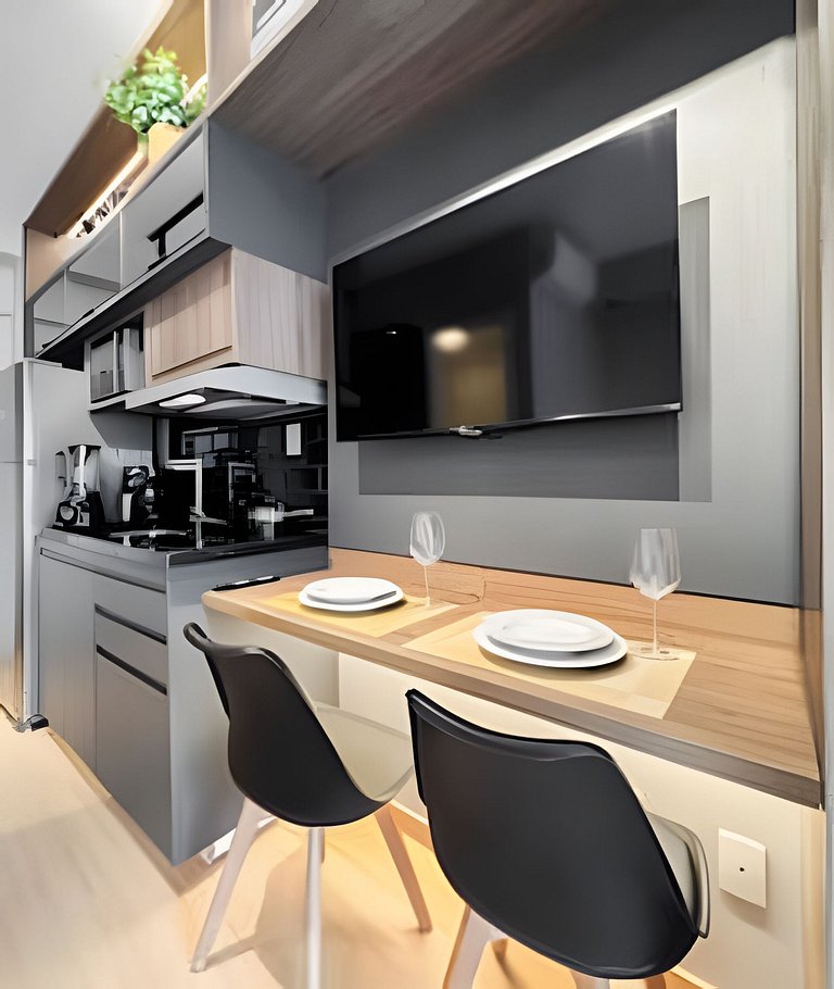 APTO a 250m da Av. Paulista | A/C, Jacuzzi e Wi-fi