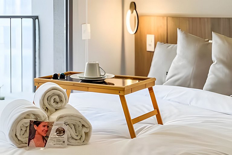 APTO a 250m da Av. Paulista | A/C, Jacuzzi e Wi-fi