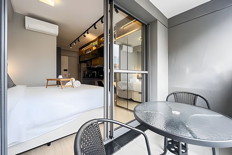 APTO a 250m da Av. Paulista | A/C, Jacuzzi e Wi-fi