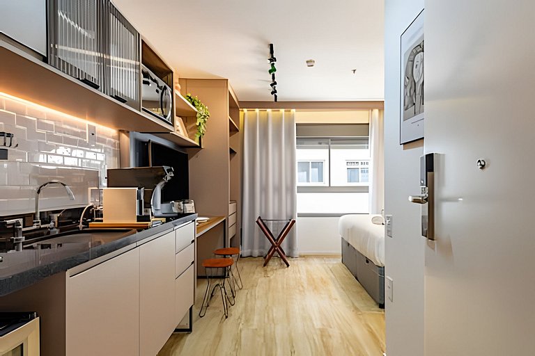 Lindo APTO a 300m da Av. Paulista | A/C, Hospitais