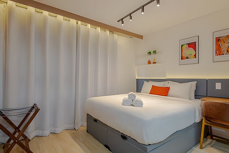 Lindo APTO a 300m da Av. Paulista | A/C, Hospitais