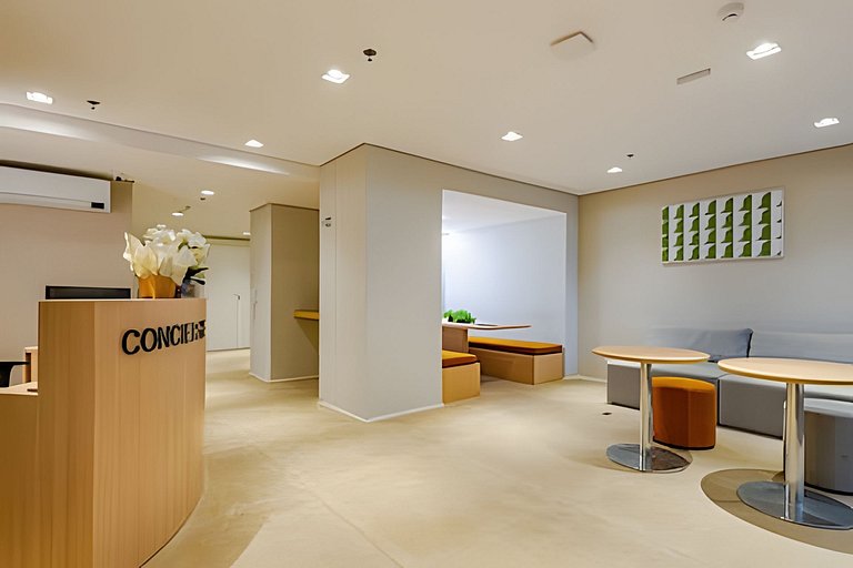 Lindo APTO a 300m da Av. Paulista | A/C, Hospitais