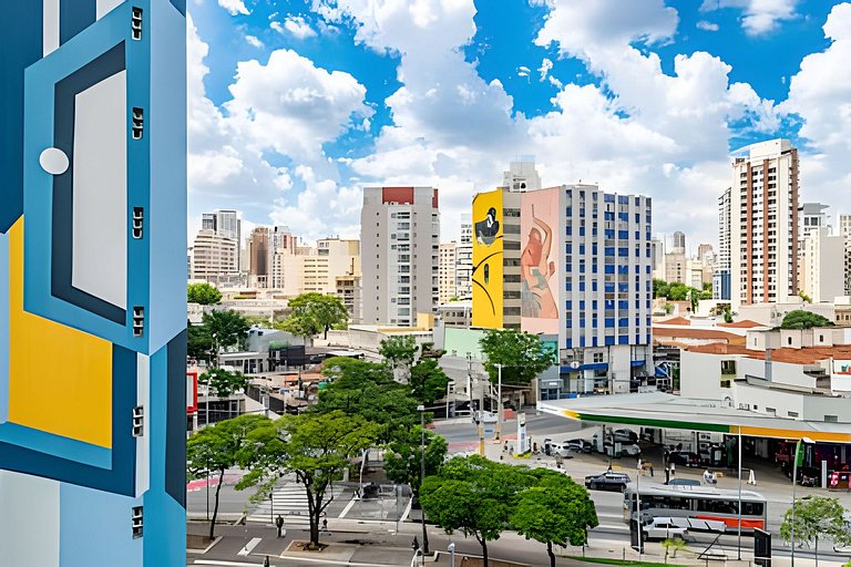 Lindo APTO LUXO a 1 min FARIA LIMA | Piscina, A/C
