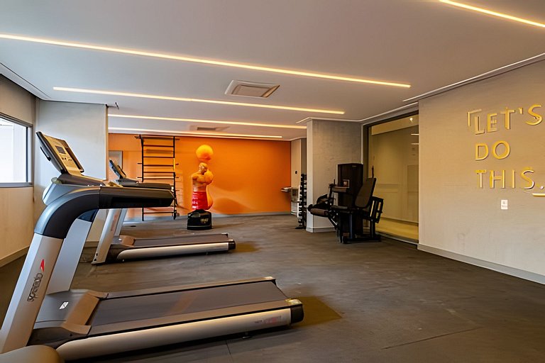 LUXO a 50m Faria Lima | 1 Dorm, Piscina e Academia