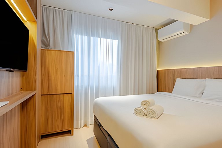 LUXO a 50m Faria Lima | 1 Dorm, Piscina e Academia