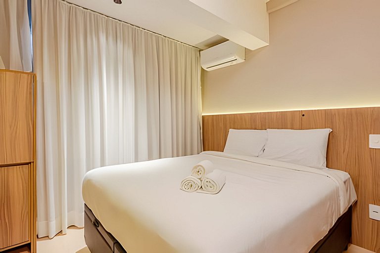 LUXO a 50m Faria Lima | 1 Dorm, Piscina e Academia