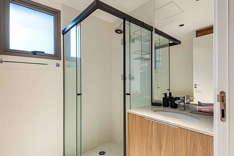 LUXO a 50m Faria Lima | 1 Dorm, Piscina e Academia