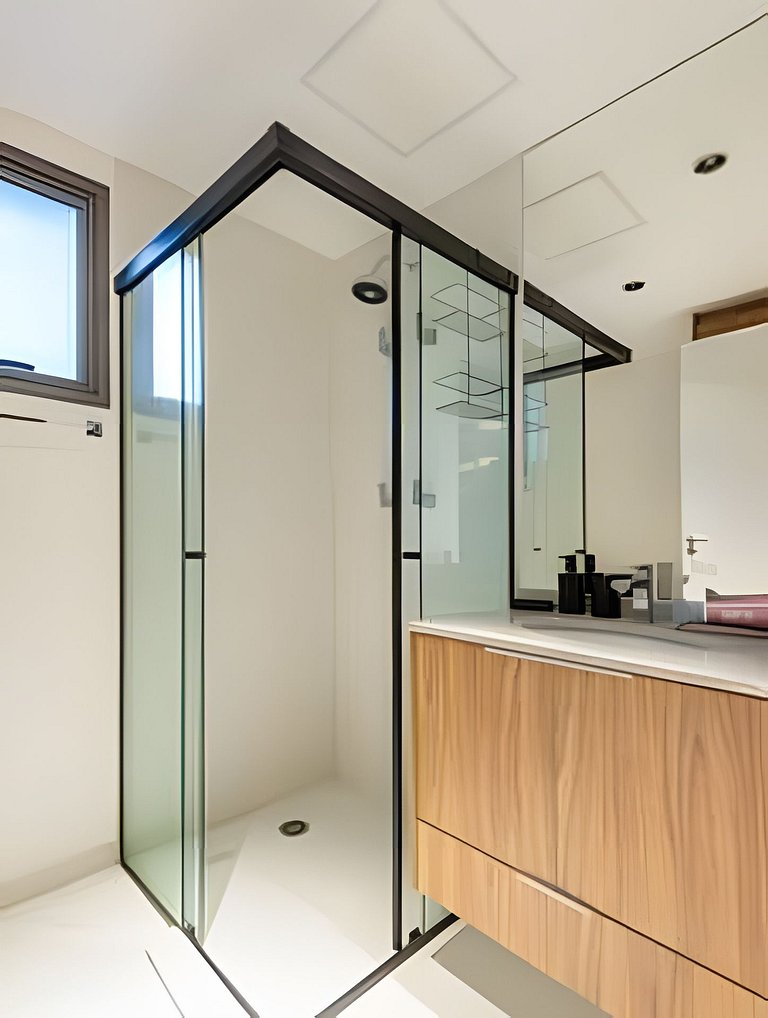 LUXO a 50m Faria Lima | 1 Dorm, Piscina e Academia