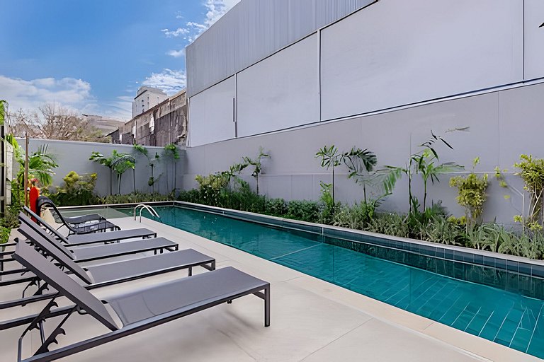 Apê LUXO Moema | Metrô, Aeroporto, Piscina, Wi-fi