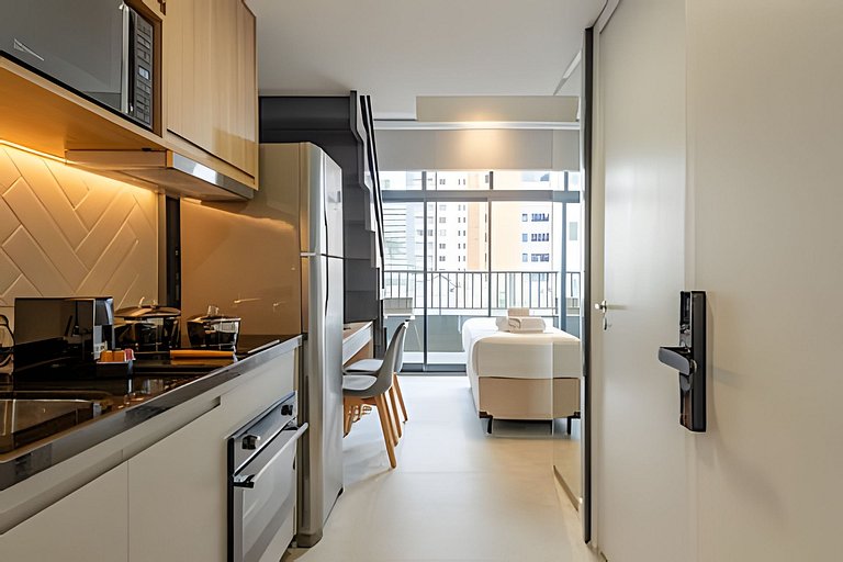 LOFT de LUXO no coração de Pinheiros | A/C, Wi-fi