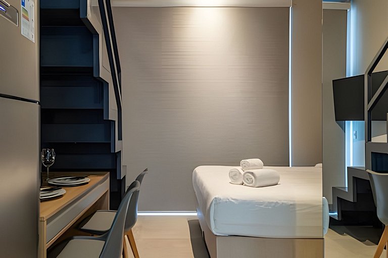 LOFT de LUXO no coração de Pinheiros | A/C, Wi-fi