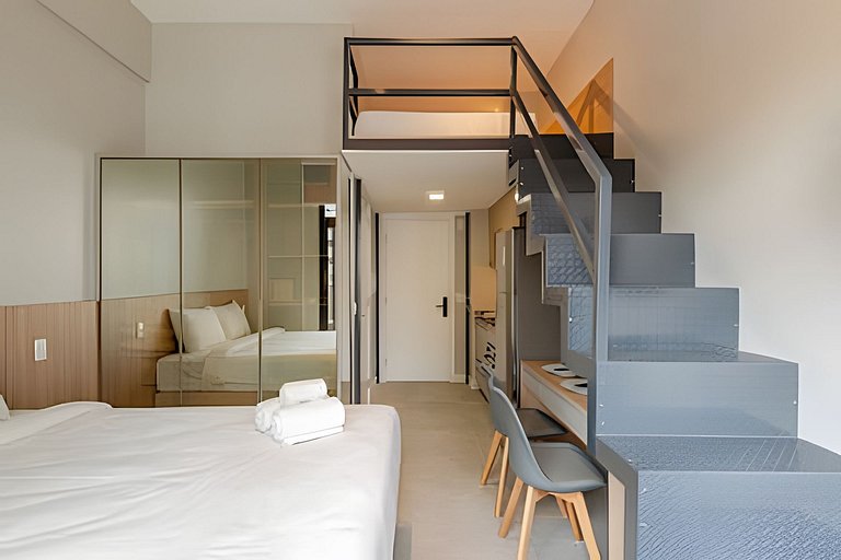LOFT de LUXO no coração de Pinheiros | A/C, Wi-fi