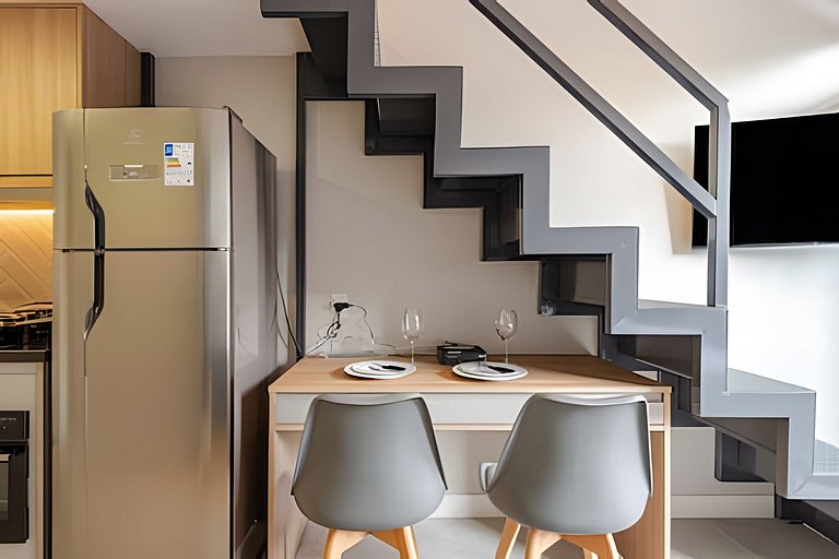 LOFT de LUXO no coração de Pinheiros | A/C, Wi-fi