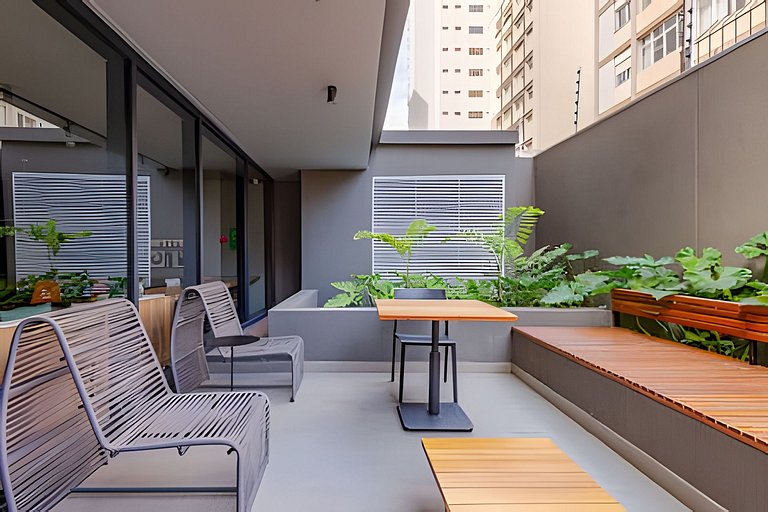 LOFT de LUXO no coração de Pinheiros | A/C, Wi-fi