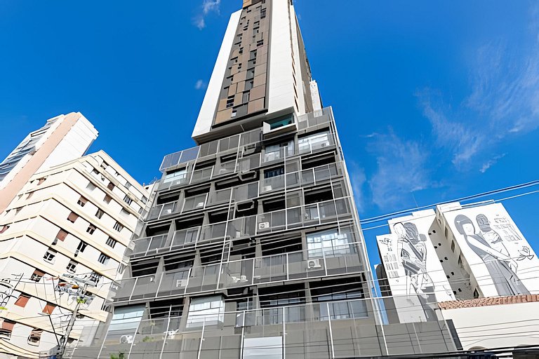 LOFT de LUXO no coração de Pinheiros | A/C, Wi-fi