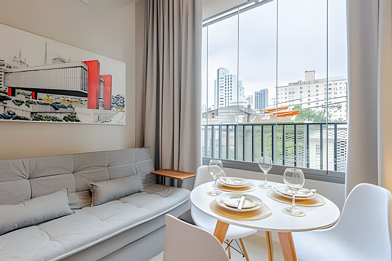 APTO de LUXO no Coração de Pinheiros | A/C, Wi-fi