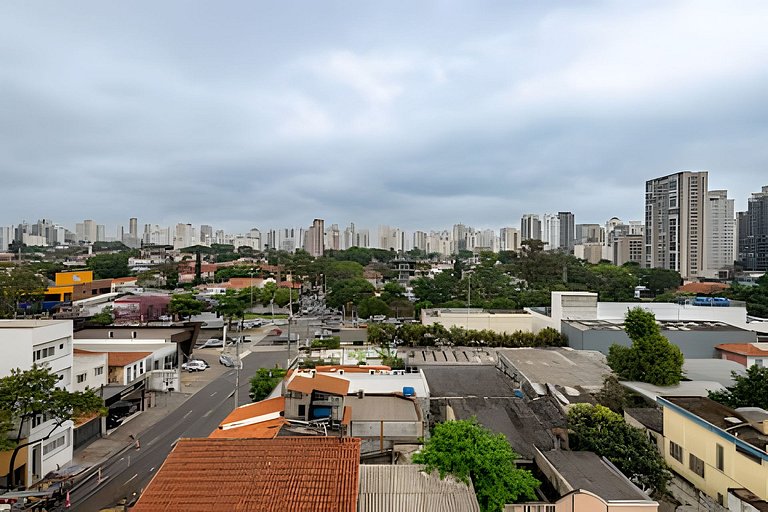 APÊ 502 Moema | Metrô, Aeroporto, Piscina, Wi-fi