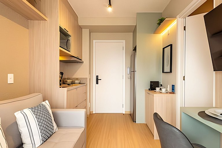 Apê LUXO Vila Nova | Andar Alto, Piscina e Wi-Fi