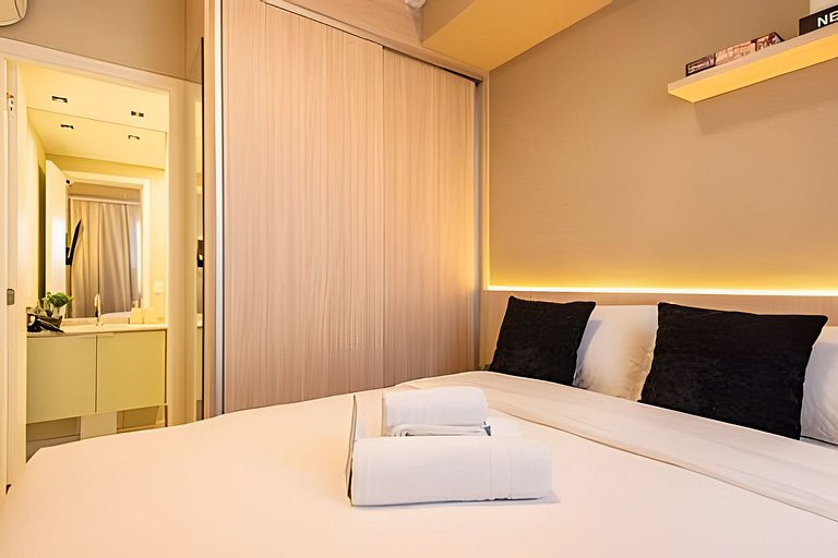 Apê LUXO Vila Nova | Andar Alto, Piscina e Wi-Fi