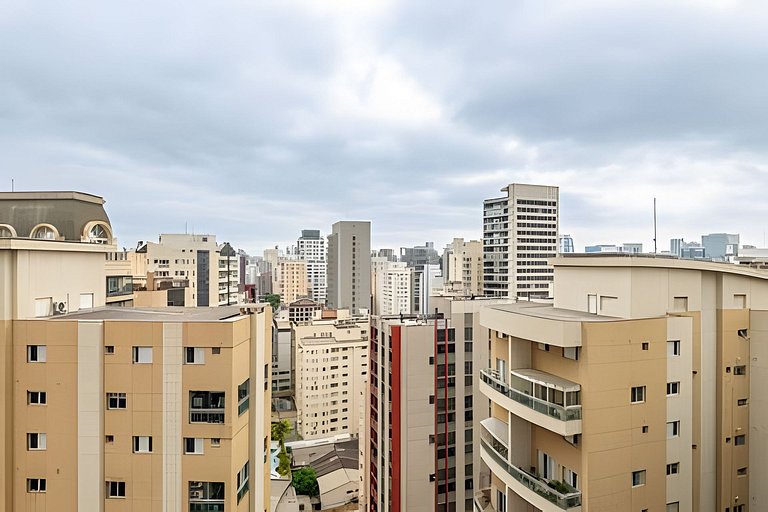 Apê LUXO Vila Nova | Andar Alto, Piscina e Wi-Fi