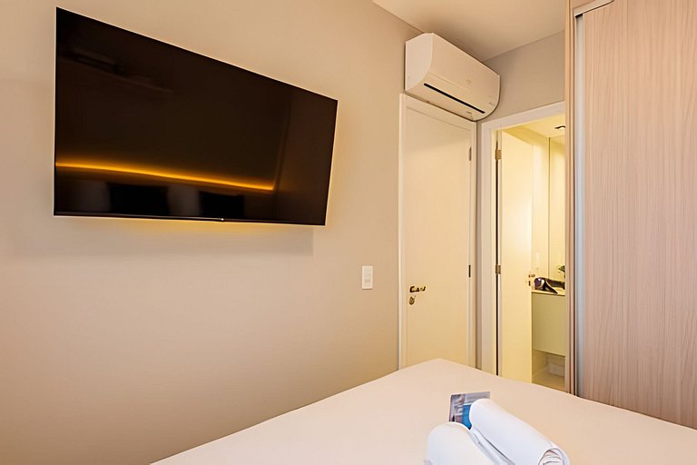 Apê LUXO Vila Nova | Andar Alto, Piscina e Wi-Fi