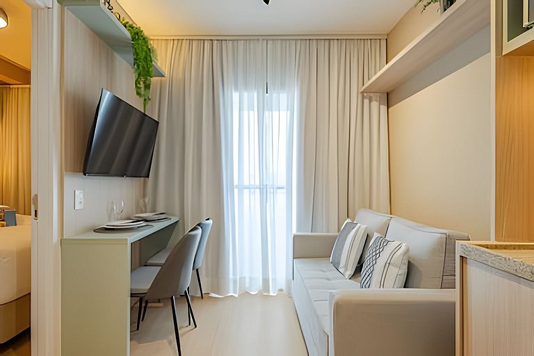 Apê LUXO Vila Nova | Andar Alto, Piscina e Wi-Fi