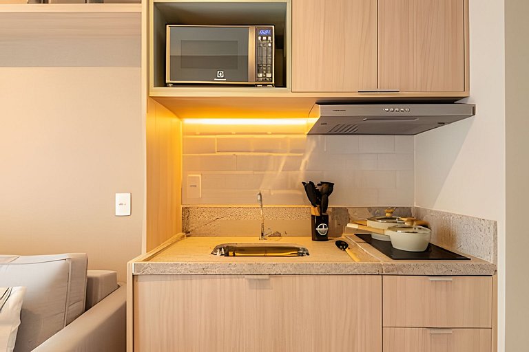 Apê LUXO Vila Nova | Andar Alto, Piscina e Wi-Fi