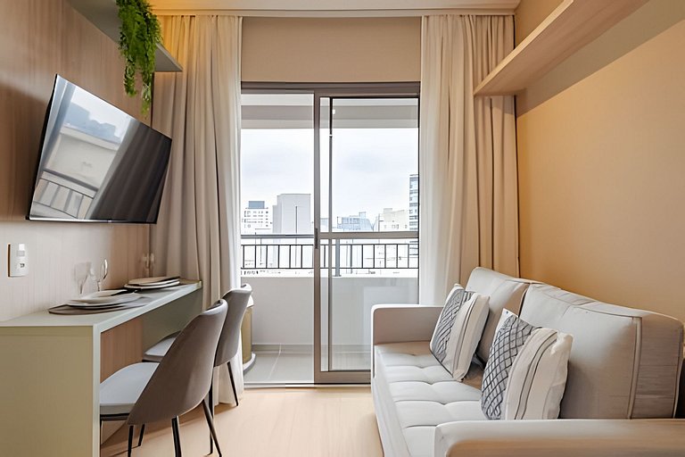 Apê LUXO Vila Nova | Andar Alto, Piscina e Wi-Fi