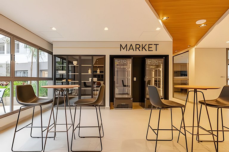 Apê LUXO Vila Nova | Andar Alto, Piscina e Wi-Fi