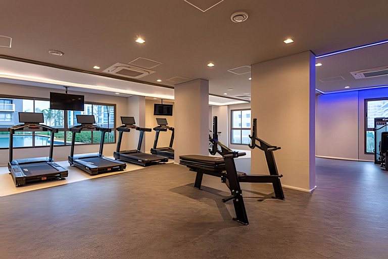 Apê LUXO Vila Nova | Andar Alto, Piscina e Wi-Fi