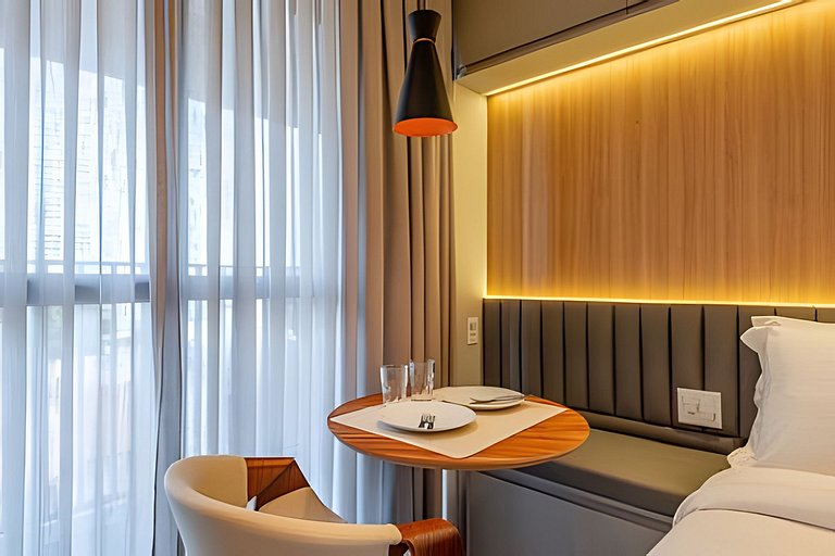 Apê LUXO Perdizes | 5min Allianz • A/C • Wi-Fi