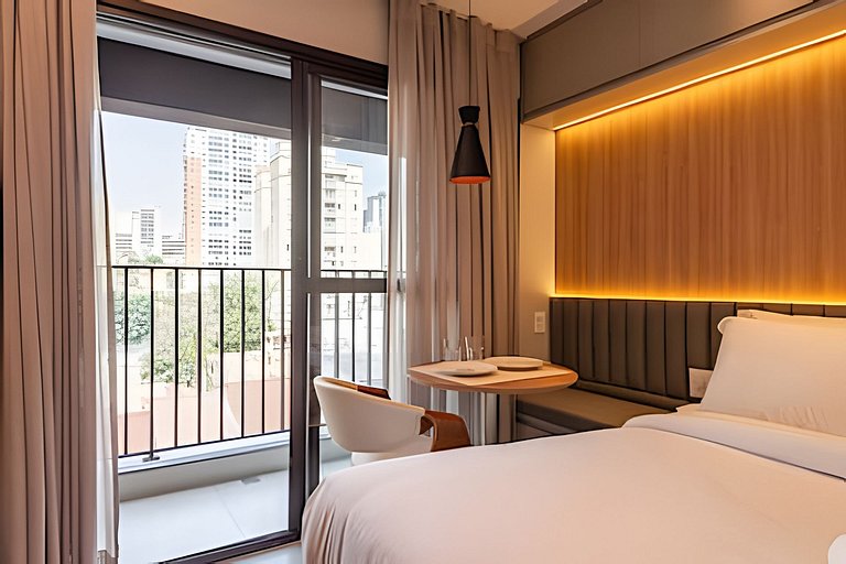 Apê LUXO Perdizes | 5min Allianz • A/C • Wi-Fi