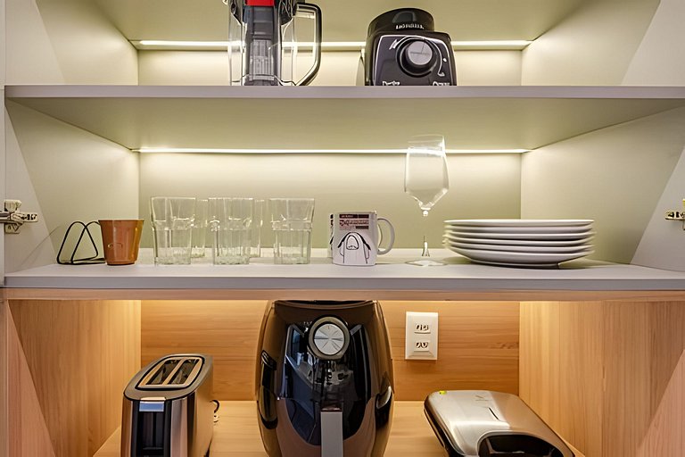 Apê LUXO Perdizes | 5min Allianz • A/C • Wi-Fi