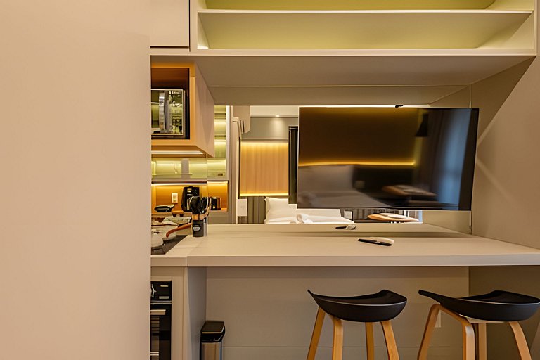 Apê LUXO Perdizes | 5min Allianz • A/C • Wi-Fi