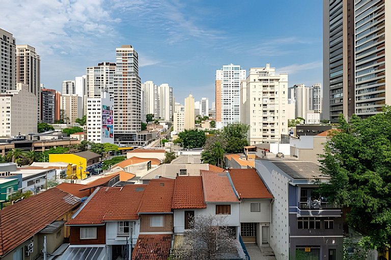 Apê LUXO Perdizes | 5min Allianz • A/C • Wi-Fi