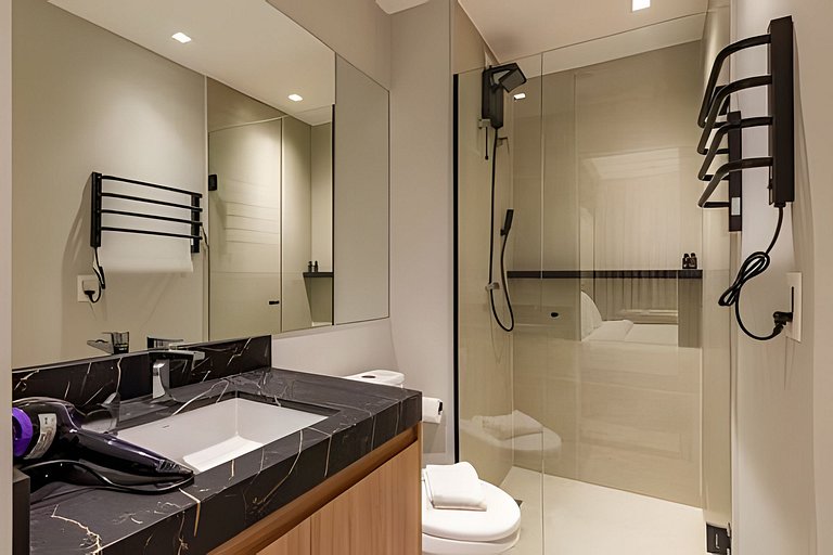 Apê LUXO Perdizes | 5min Allianz • A/C • Wi-Fi