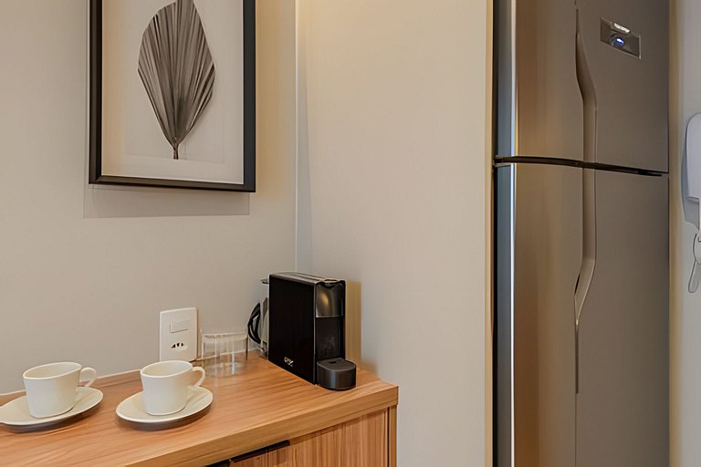 APTO Luxo C/ Vista Vila Nova | Piscina, Wi-fi, A/C