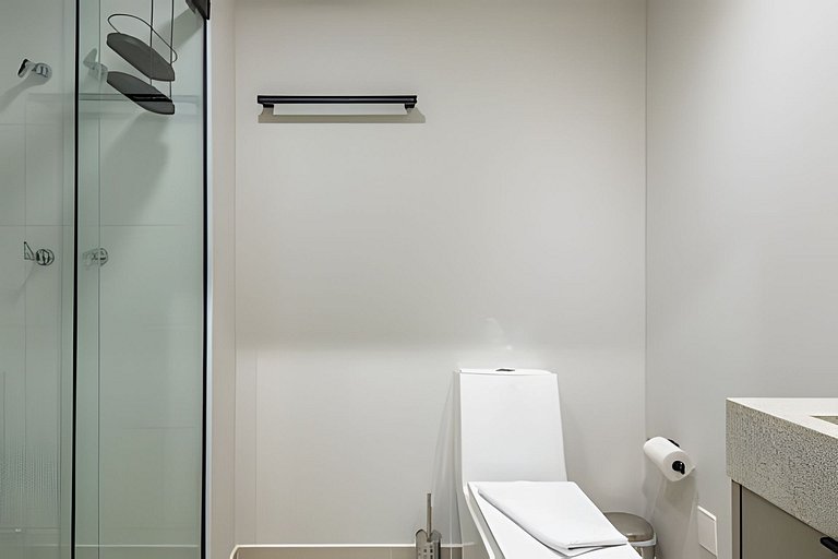 Studio LUXO a 6 min Ibirapuera | Metrô, A/C, Wi-fi